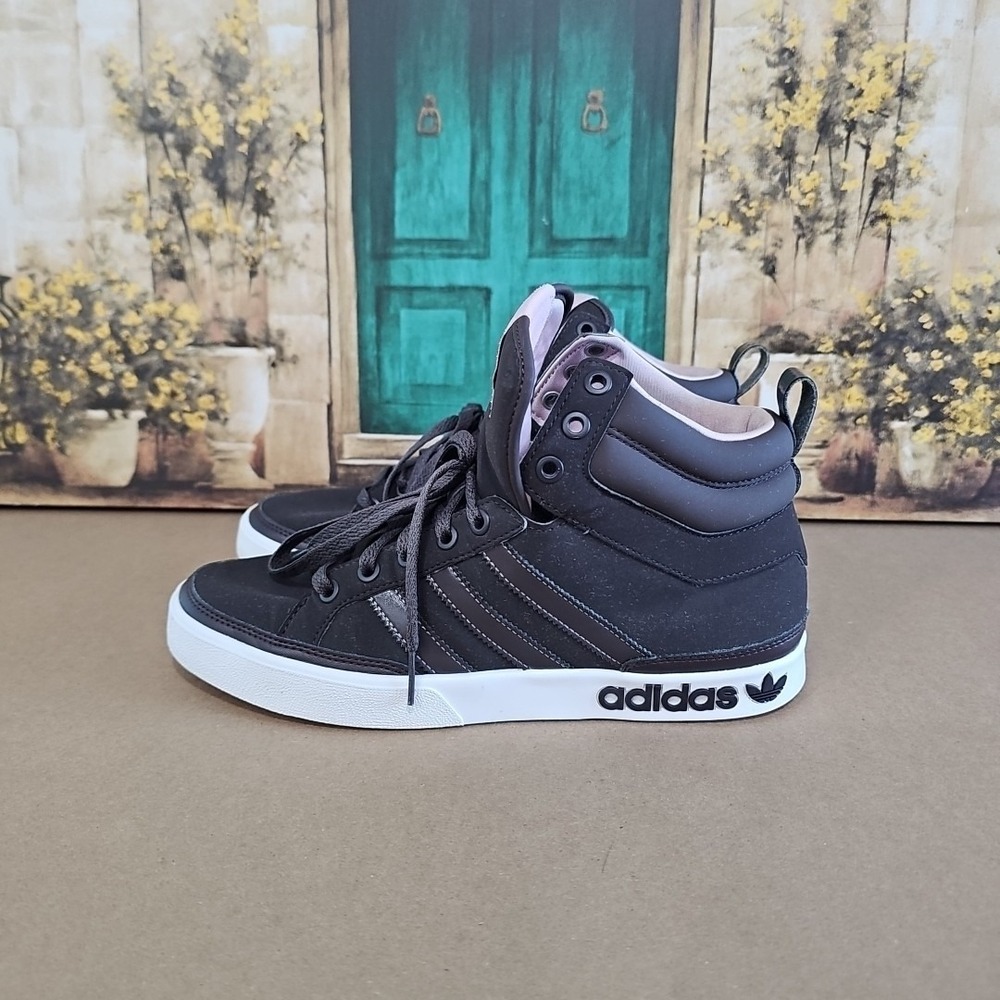 adidas Top Court Originals Women's Size 8 Brown/Pink‎ Basketball G66217